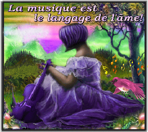 La musique est le langage de l'âme