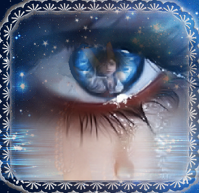 Reflet dans un regard triste...