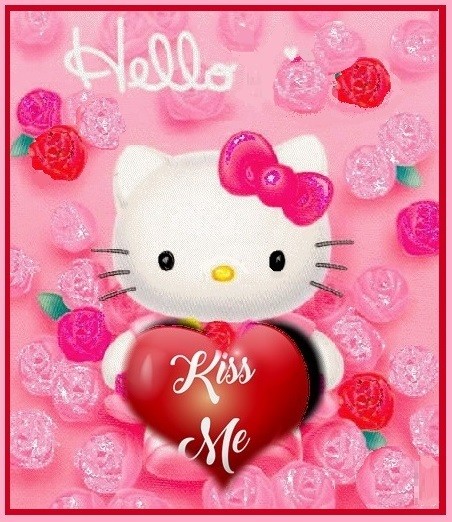 Kitty/Hello! kiss me.